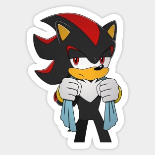 Shadow Post Workout Sticker